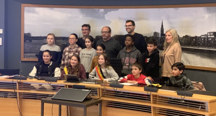 Stien is kinderburgemeester!
